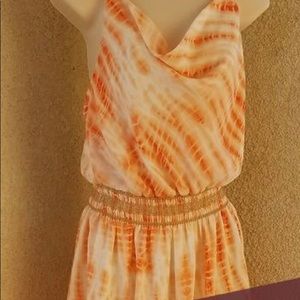 Boston Proper Maxi Dress Tie- Dye